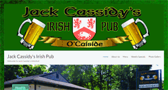 Desktop Screenshot of jackcassidys.com