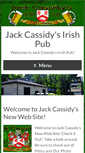 Mobile Screenshot of jackcassidys.com